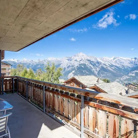 Pracondu, Ski-in Ski-out, Con Vista Sulle Alpi Appartement Nendaz