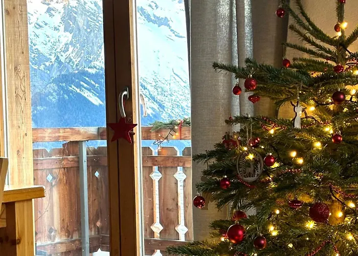 Pracondu, Ski-in Ski-out, Con Vista Sulle Alpi Lägenhet