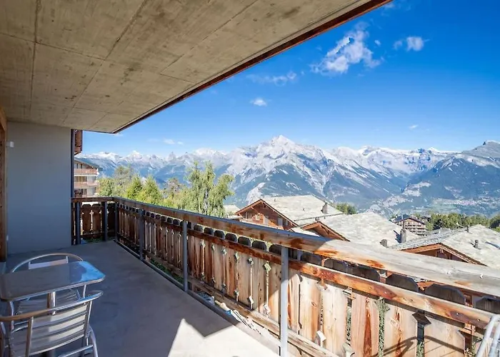 Pracondu, Ski-in Ski-out, Con Vista Sulle Alpi Apartamento Nendaz